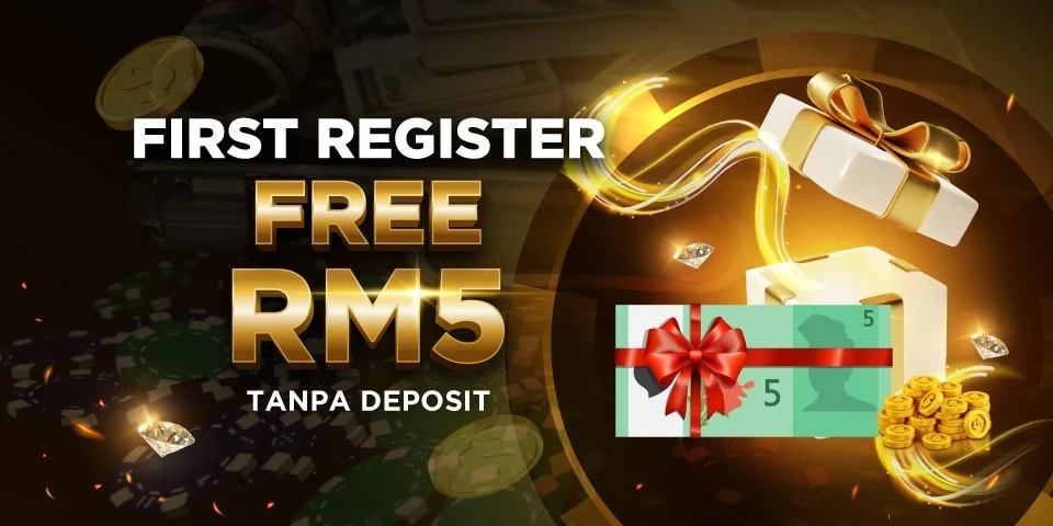First Register Free RM5 Tanpa Deposit